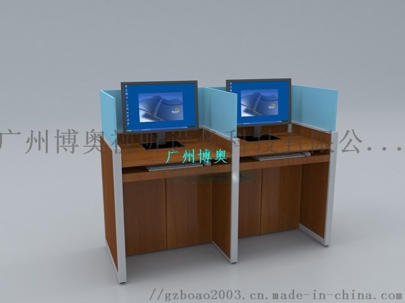 博奧屏風(fēng)自動升降電腦桌